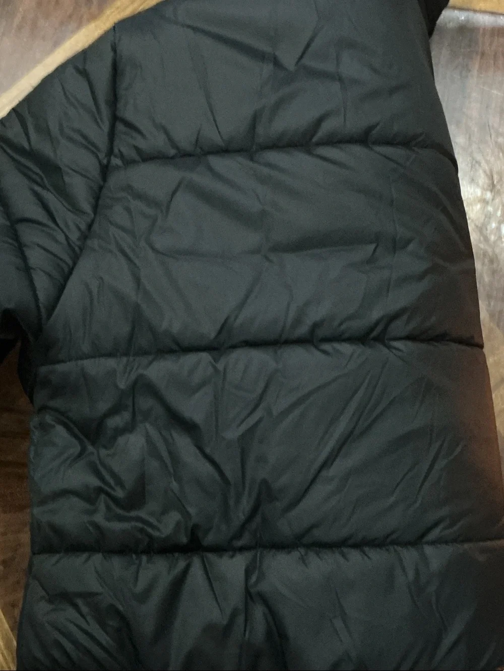 Nike Black Hooded Quilted Puffer Coat FZ5901-010